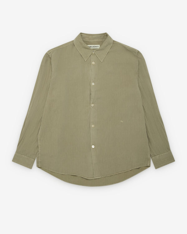 Our Legacy - Men's Beyond Shirt - (Sage Haze)