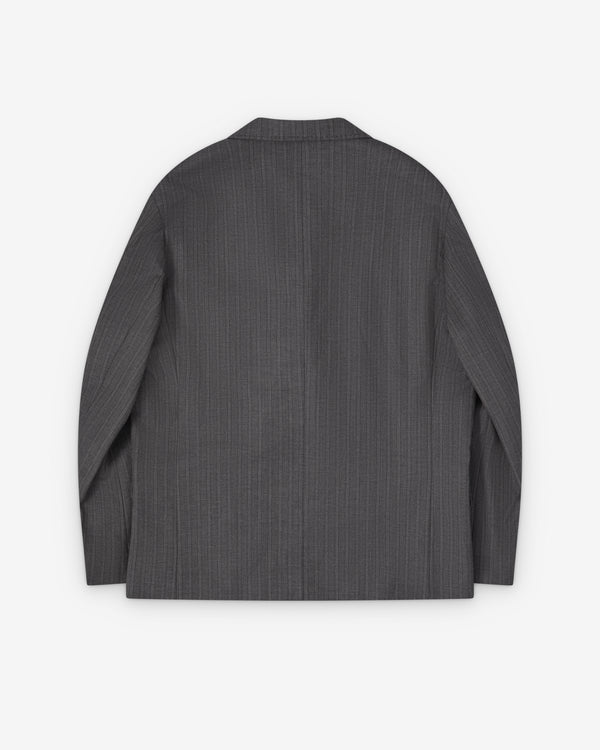 Our Legacy - Men's Halt Blazer - (Phase Stripe Motion Woolcot)
