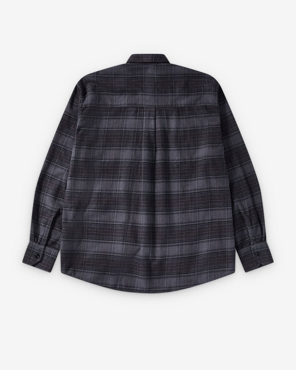 Our Legacy - Men's Above Shirt - (Faded Nocturne Check Flannel)