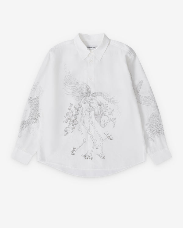 Our Legacy - Men's Beyond Shirt - (Pointillism Allegory Print)