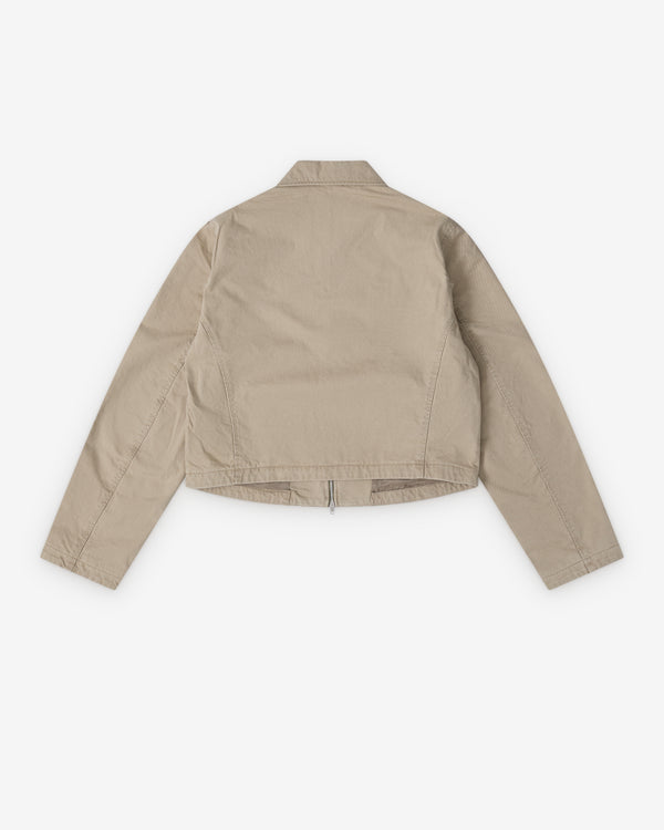 Our Legacy - Women's Statue Jacket - (Lowland Dust Pigment Drill)
