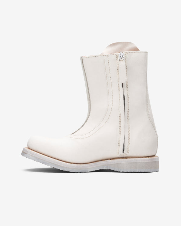 Our Legacy - Men's Moto Boot - (Dirty White Suede)