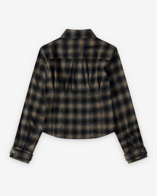 Our Legacy - Women's Envelop Shirt - (Yukon Check Woolton)