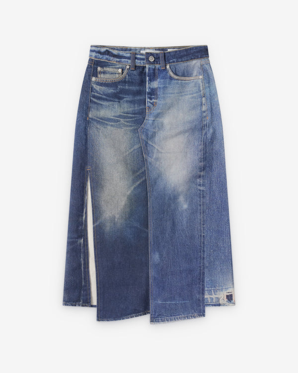 Our Legacy - Women's Craft Skirt - (Azure Print)
