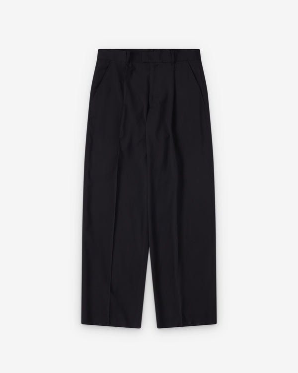 Our Legacy - Men's Slack Trouser - (Black Worsted Wool)