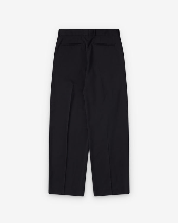 Our Legacy - Men's Slack Trouser - (Black Worsted Wool)