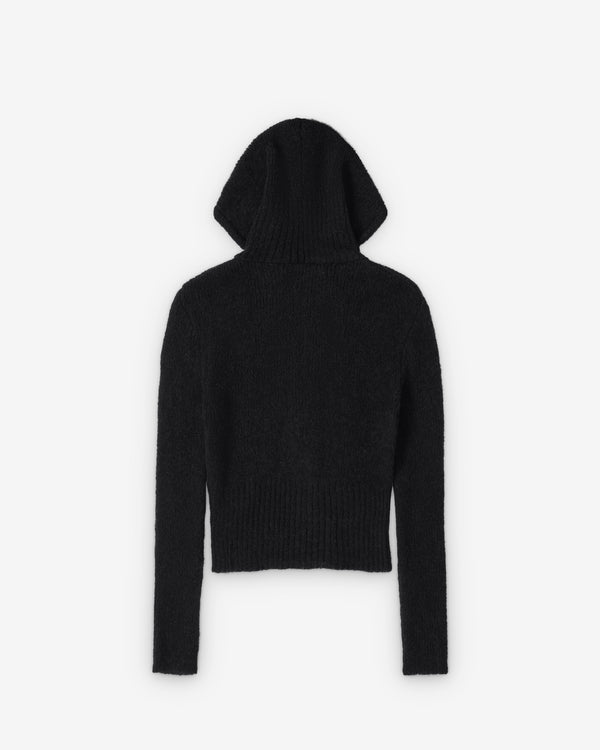 Our Legacy - Women's Compact Hood - (Black Fuzzy Alpaca)