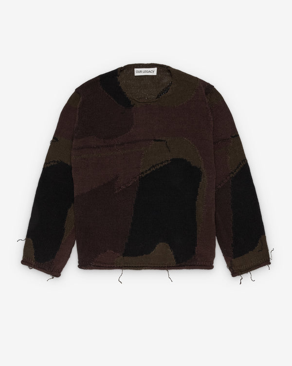 Our Legacy - Men's Rigid Popover - (Camo Cotton)
