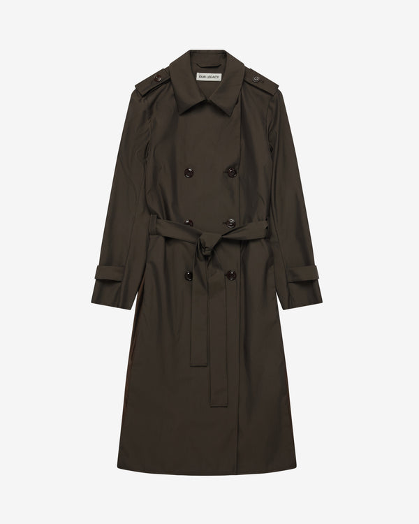 Our Legacy - Women's Origami Coat - (Glazed Brown Durawool)