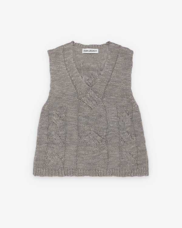 Our Legacy - Men's Link Vest - (Tin Shifting Hemp)