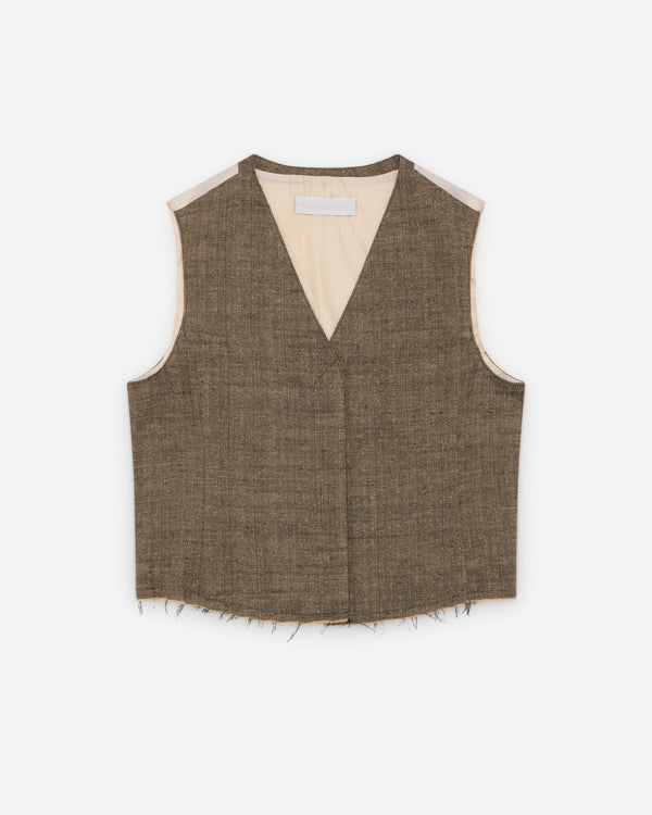 Our Legacy - Men's Base Waistcoat - (Deep Husk)