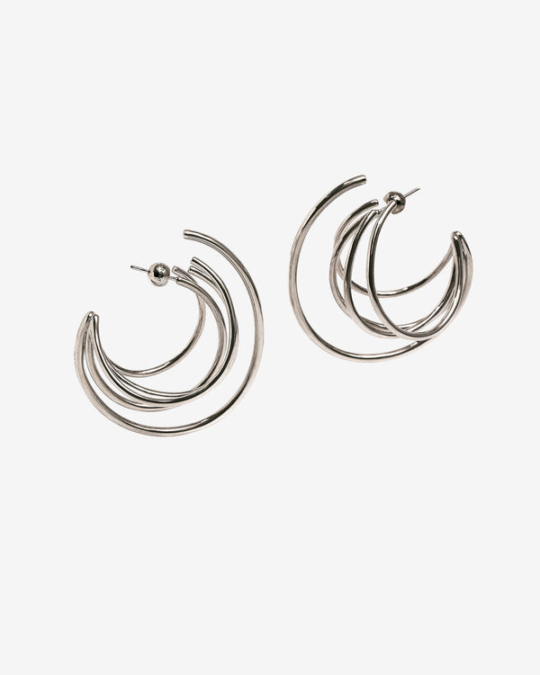 Panconesi - Orbit Earrings Large - (Silver)
