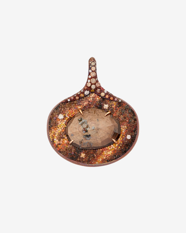 Le Sibille - Women's Ganimede Pendant - (Titanium)