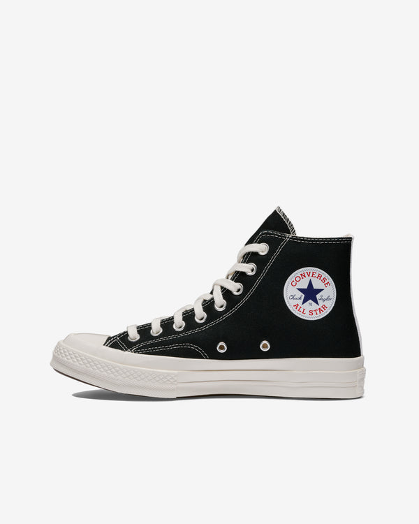 Play Converse - Small Red Heart All Star '70 High Sneakers - (Black)