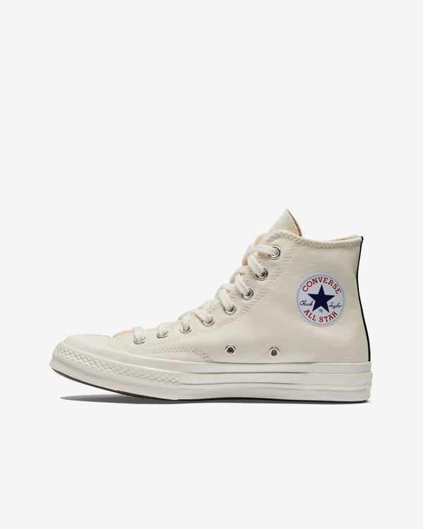 Play Converse - Small Red Heart All Star '70 High Sneakers - (Beige)