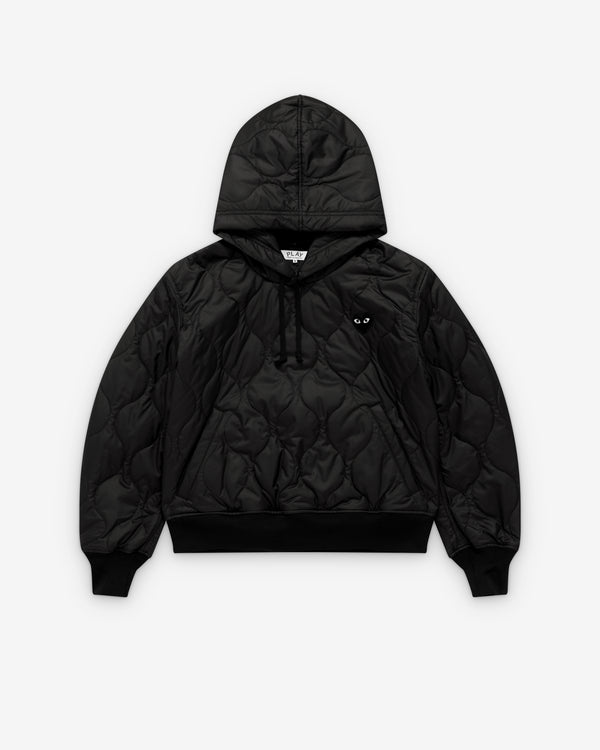 Play - Black Heart Hooded Jacket - (Black)