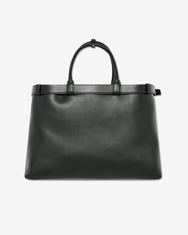 Prada - Men's Buckle Leather Bag with Belt - (Black)