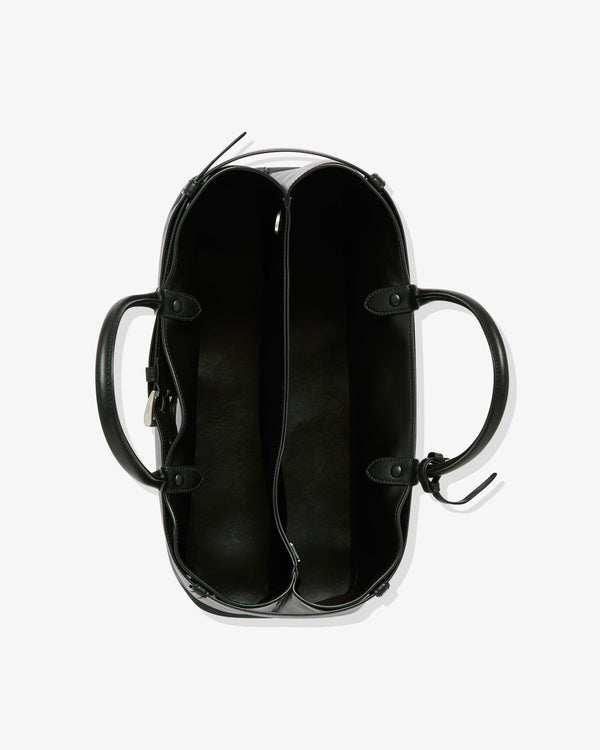 Prada - Men's Buckle Leather Bag with Belt - (Black)