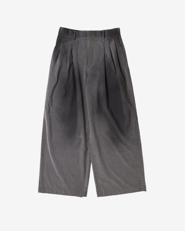 Doublet - Men's Smog Air Stained Trousers - (Grey)