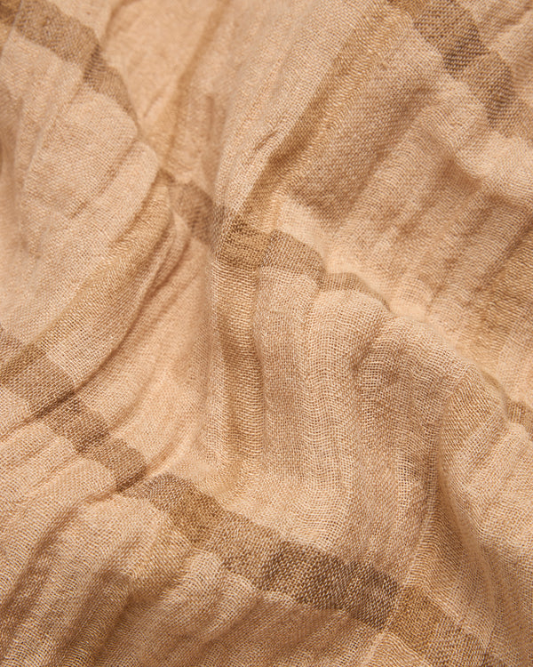 Denim Tears - Men's Pinstripe Pullover - (Tan)