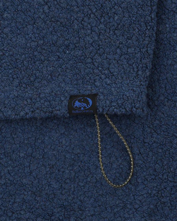 Online Ceramics - Men's Recycled Wool Pullover - (Slate Blue)