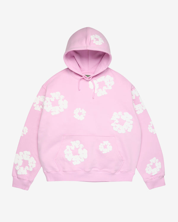 Denim Tears - Men's Powder Cotton Wreath Hoodie - (Pink)
