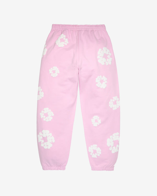 Denim Tears - Men's Powder Cotton Wreath Sweatpants - (Pink)