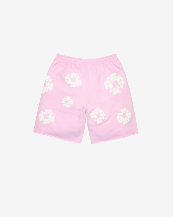 Denim Tears - Men's Powder Cotton Wreath Sweatshort - (Pink)