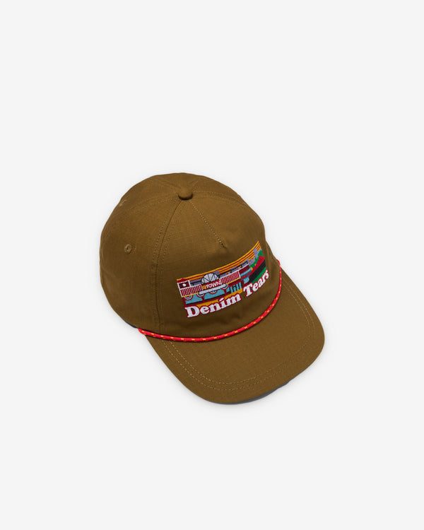 Denim Tears - Men's Q Town Cap - (Olive)