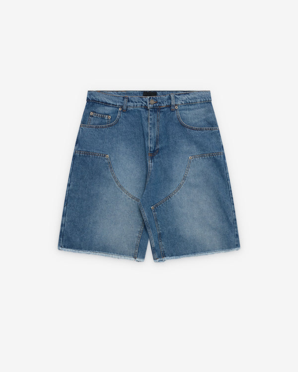 Rassvet - Men's Double Knee Baggy Shorts - (Light Blue)