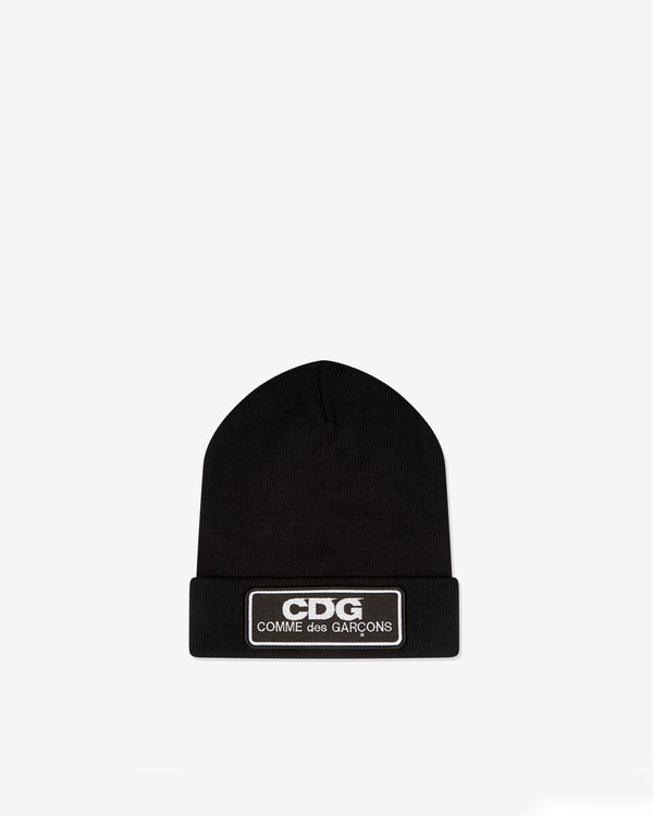 CDG - Logo Patch Beanie - (Black)