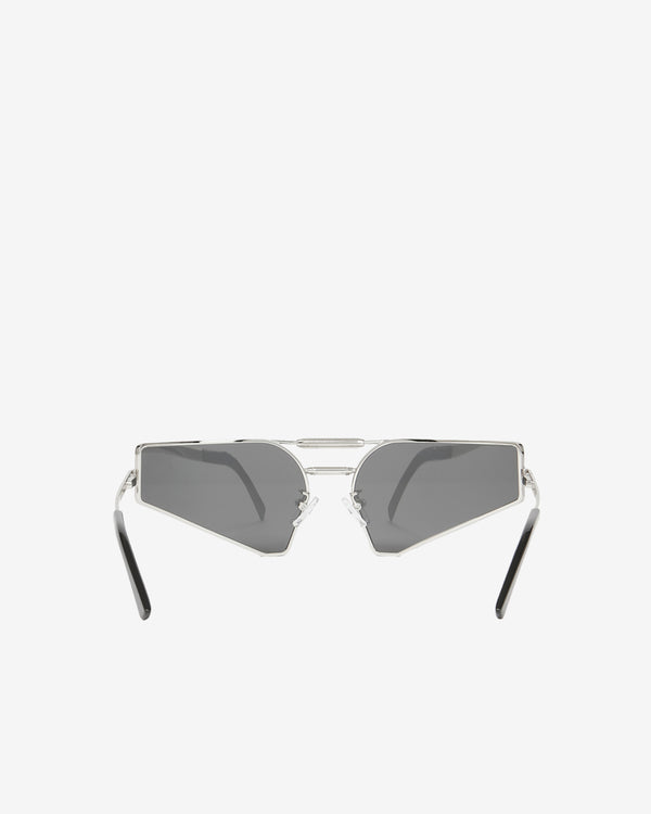 Rick Owens - Men's Prong Sunglasses - (Silver/Black)