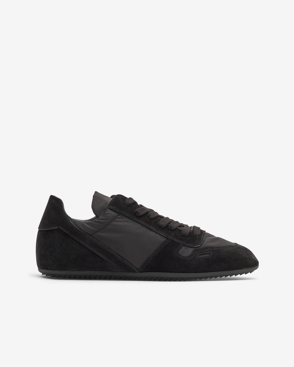 Rick Owens - Men's Suede Minimal Sneaker - (Black)