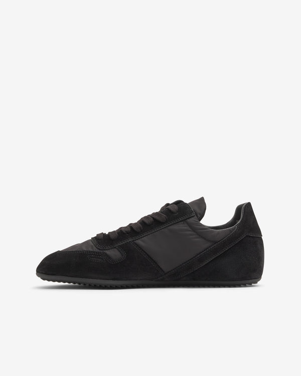 Rick Owens - Men's Suede Minimal Sneaker - (Black)