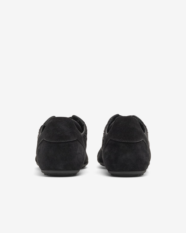 Rick Owens - Men's Suede Minimal Sneaker - (Black)