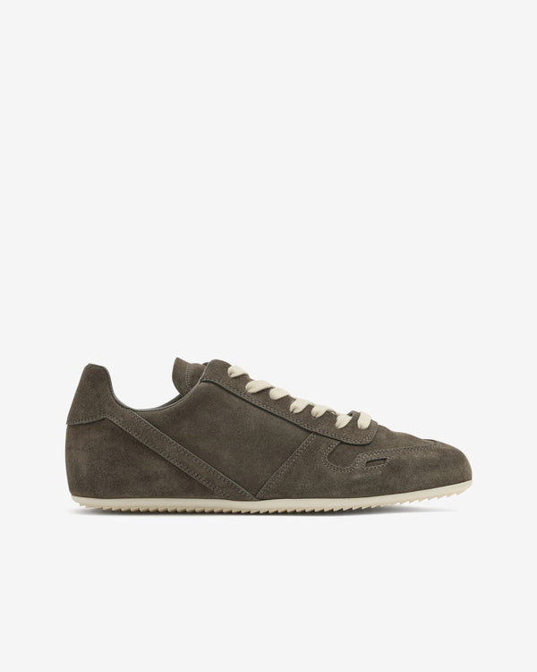 Rick Owens - Men's Suede Minimal Sneaker - (Euca/Milk)