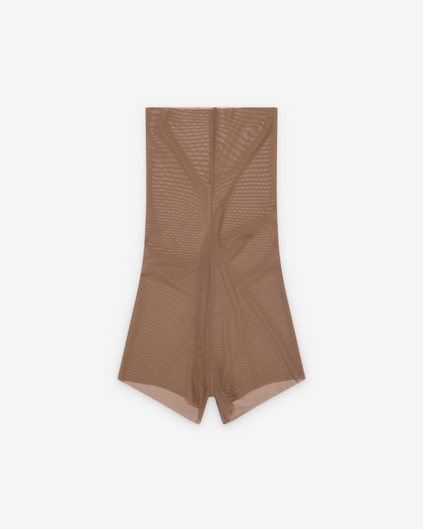 Rick Owens - Women's Highwaisted Stretch Shorts - (Dust)