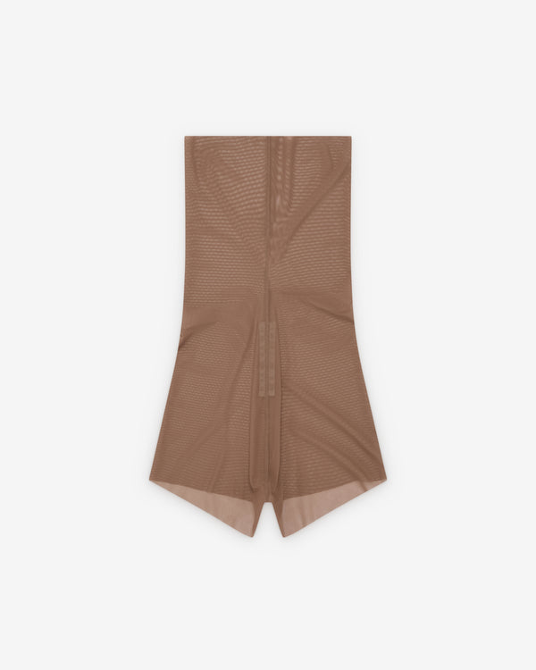 Rick Owens - Women's Highwaisted Stretch Shorts - (Dust)