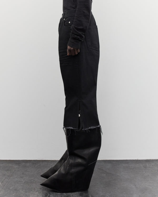 Rick Owens - Men's Bolan Cutoffs - (Black)