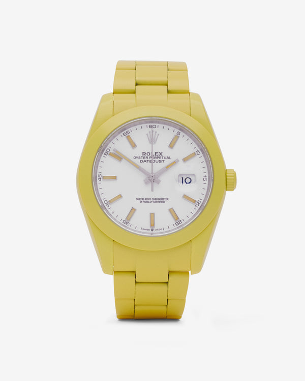 Private Label Dubai Ltd - Customized Rolex Datejust - (Lemon Yellow)