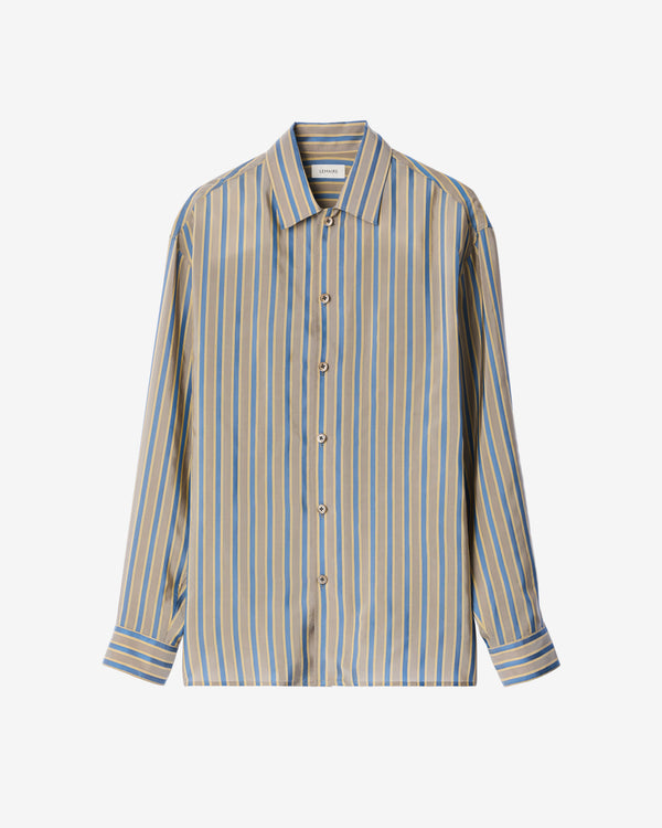 Lemaire - Women's Convertible Collar Shirt - (Taupe)