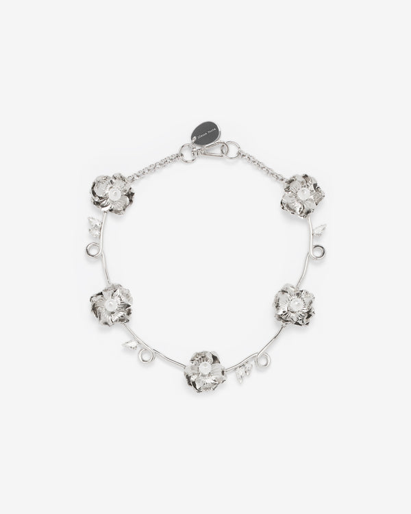Simone Rocha - Women's Blooming Poppy Necklace - (Silver)