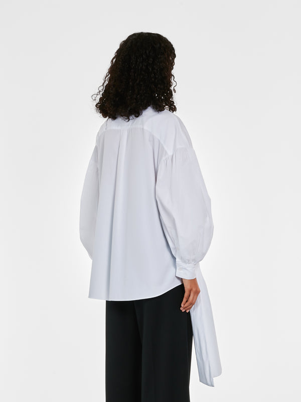 Simone Rocha - Women's Pressed Rose Sash Shirt - (White)