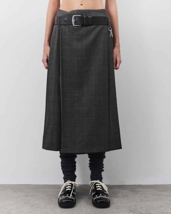 Simone Rocha - Women's Tailored Clip Kilt - (Peat)