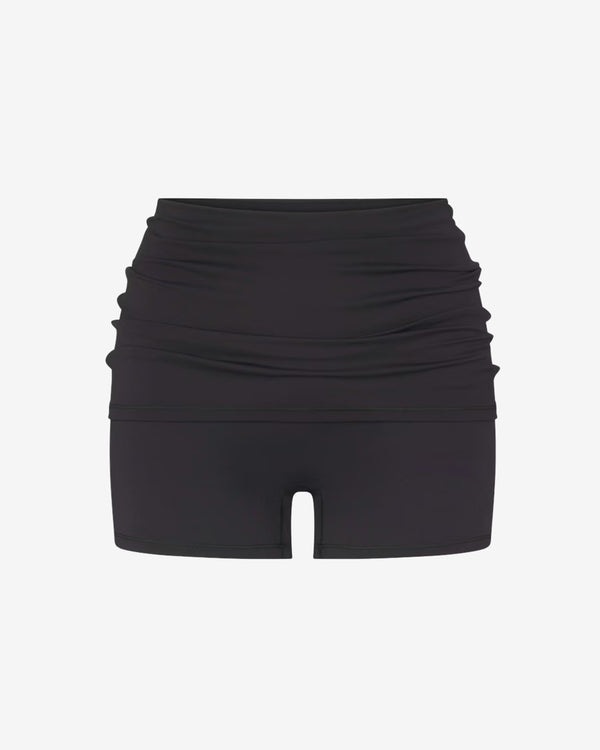 NikeSkims - Women's Matte Fold Over 3inch Shorts - (Obsidian)
