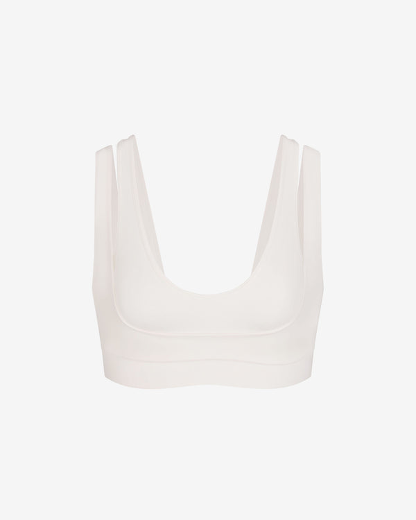 NikeSKIMS - Women's Double-Strap Scoop Bra - (Ivory)