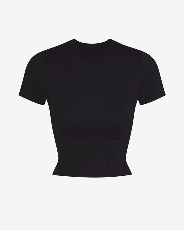 NikeSKIMS - Women's Corset Cropped Top - (Obsidian)