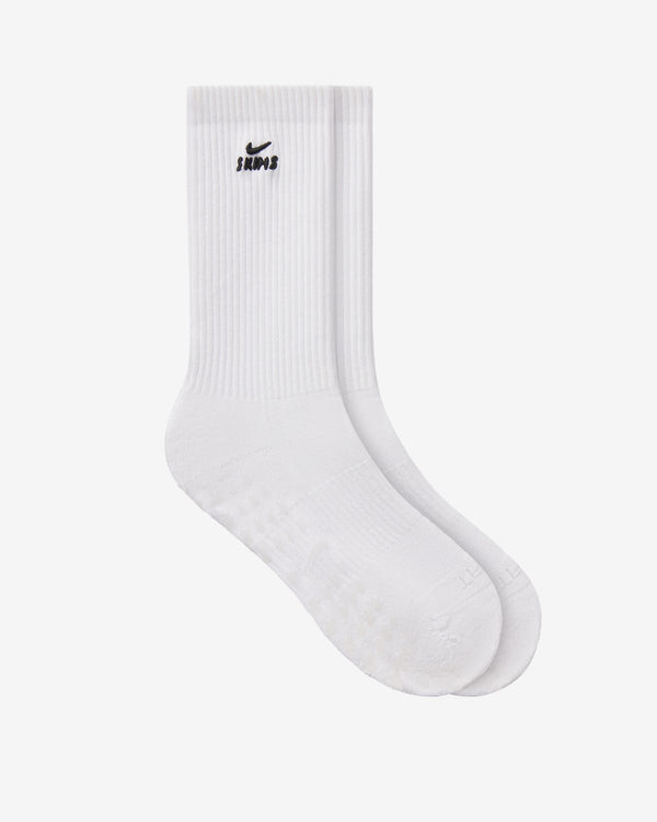 NikeSKIMS - Women's Dri-FIT Pilates Grip Crew Socks - (Snow)