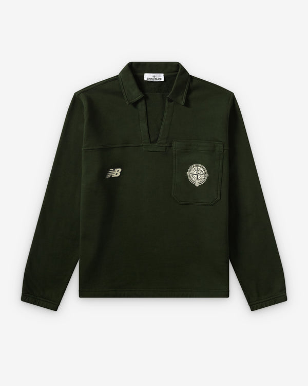 Stone Island - Men's New Balance Pullover Polo - (Juniper)