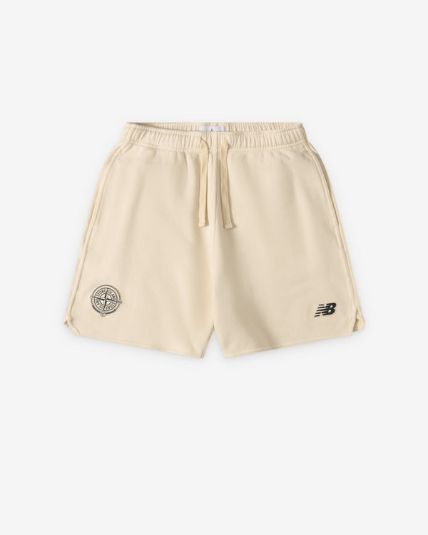 Stone Island - Men's New Balance Sweat Shorts - (Ivory)
